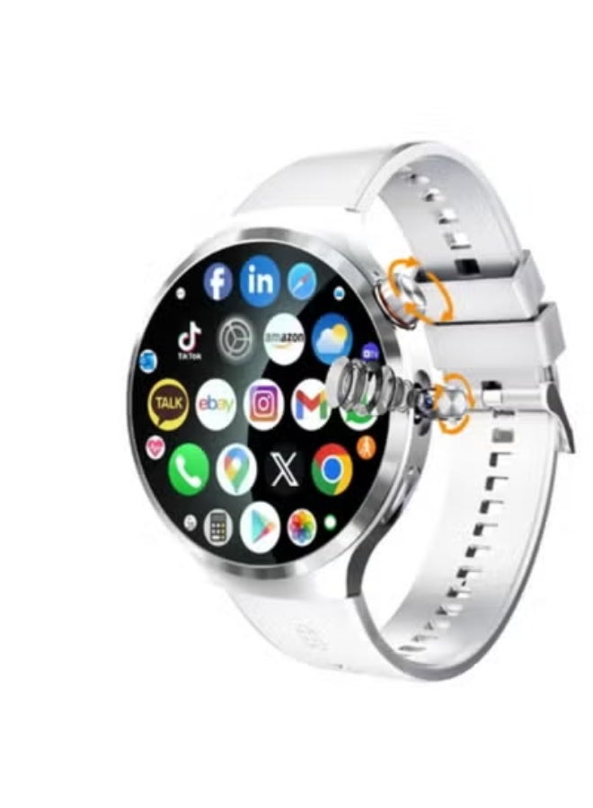 This new dual-operation smartwatch features heart rate monitoring, card downloading, app payments, waterproofing, and a rotating internal memory slot. - Image 1