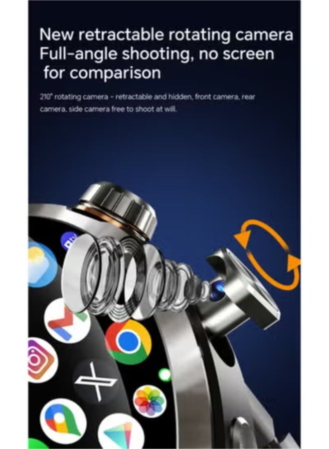 This new dual-operation smartwatch features heart rate monitoring, card downloading, app payments, waterproofing, and a rotating internal memory slot. - Image 4