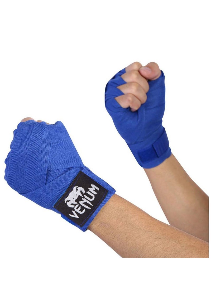 VENUM 4.5M Boxing Hand Wraps Punching Bandage 2Pcs, Blue  - Image 2