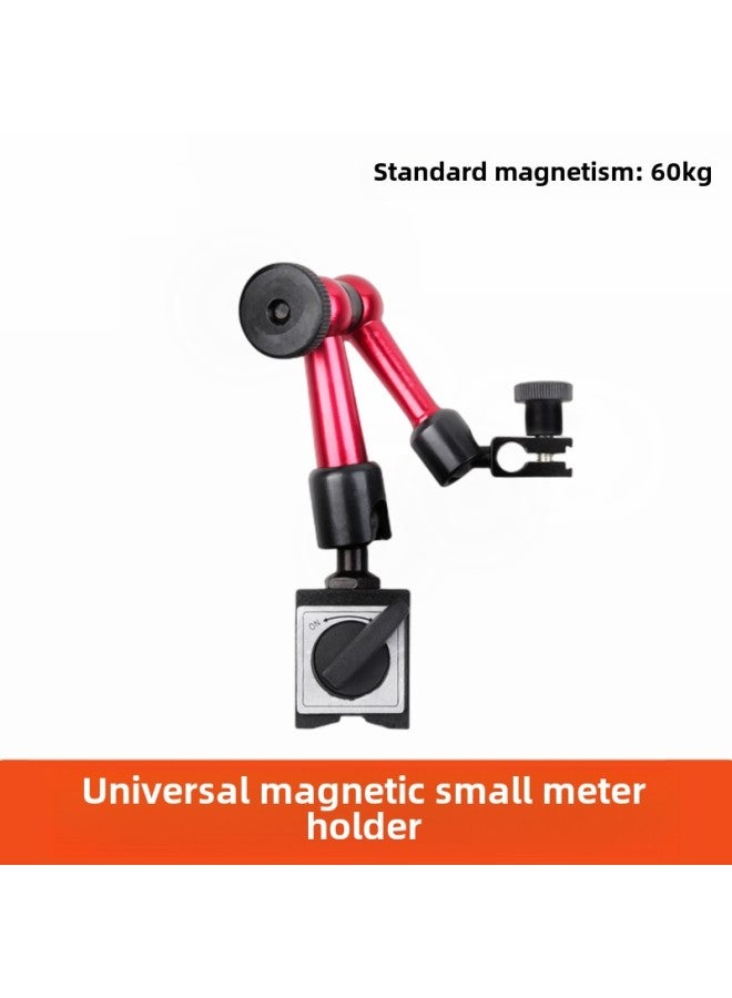 Lever Dial Indicator 0-0.8*0.01 Dial Indicator 0-0.2MM High Precision Small Scale Lever Indicator-Model:Universal Magnetic Small Watch Holder - Image 1