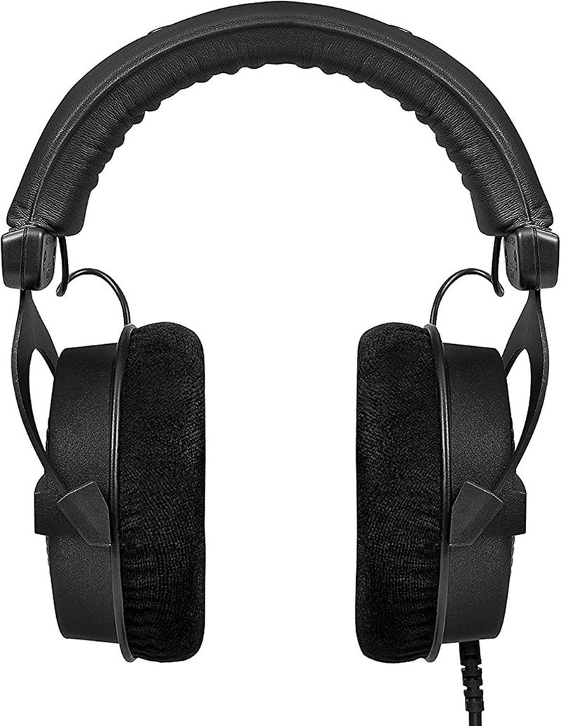 Beyer Dynamic beyerdynamic Dt 990 Pro Over-Ear Studio Monitor Headphones - Open-Back Stereo Construction, Wired (80 Ohm, Black (Limited Edition)) - Image 2