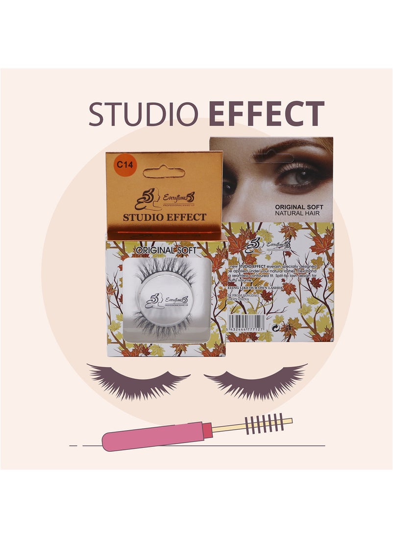 Everytime53 Women's Studio Effect False Eyelashes - C14 - pzsku/Z346172CD1F7A275B2F0BZ/45/_/1731502459/70fef1cf-c897-44d2-ac86-70e82094c5cb