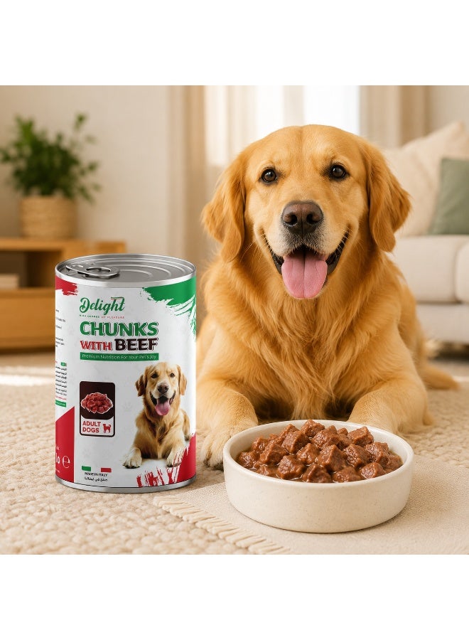 Delight Dog Chunks With Beef - Image 4
