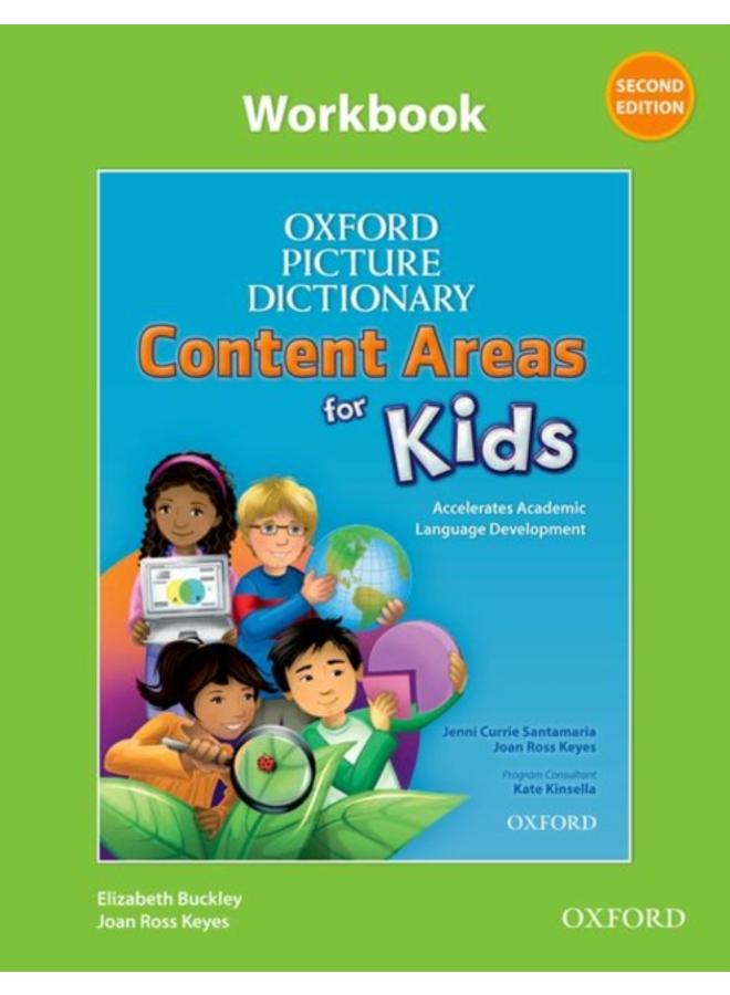 Oxford Picture Dictionary Content Areas for Kids: Workbook 