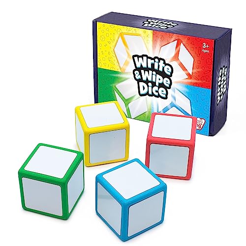 Junior Learning JL617 Write Wipe Dice Multi - Image 1