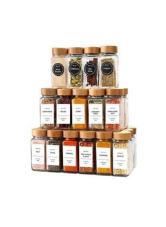 Generic 24-piece spice set, pen, and sticker to write the spice type  - Image 5