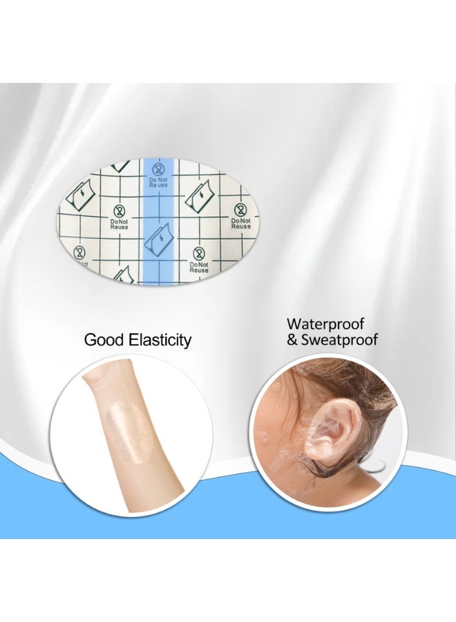 EELHOE EELHOE waterproof earplugs are essential for protecting ears from water during bathing, hair washing, and swimming. 30-piece baby earplug protection stickers - Image 3