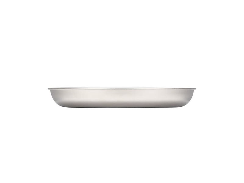 Snow Peak Titanium Trek Plate - Ultralight, Durable Camping Plate - Outdoor Kitchen Essential for Backpacking & Camping - 18 cm - Image 3