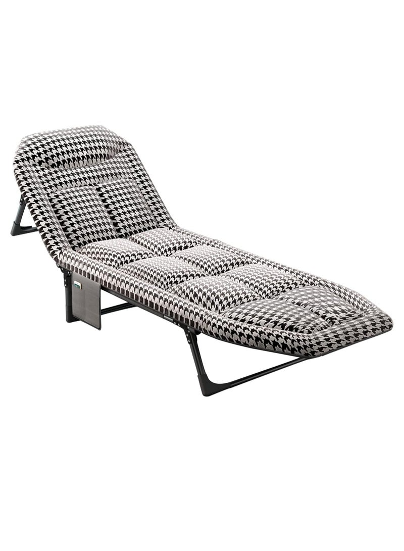 DubaiGallery Large Sofa Simple Single-person Folding-bed Multifunctional Recliner Chair 5-gear Adjustment Living Room Furniture Stereo Sponge - Image 4