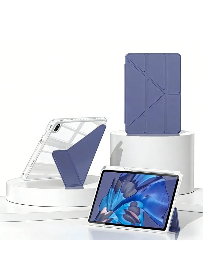 Clear Anti-Bend iPad Case with Foldable Stand, Compatible with 2025/2026 iPad 10th/11th/12th Gen (A16) 11"/10.9" - Image 3