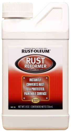 Rust-Oleum 248659 Rust Reformer Brush On, 8 oz, Black - Image 1