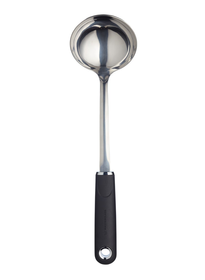 Mastercraft Masterclass Soft-Grip Stainless Steel Ladle, Carded  - Image 1