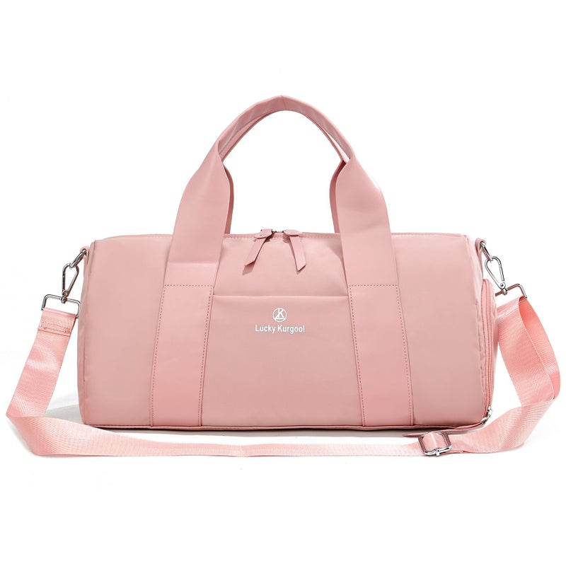 KURGOOL Small Gym Bag for Women with Wet Pocket Shoes Compartment Cute Mini Sport Duffel Gym Tote Bags for Yoga Workout Dance Swim - Image 2