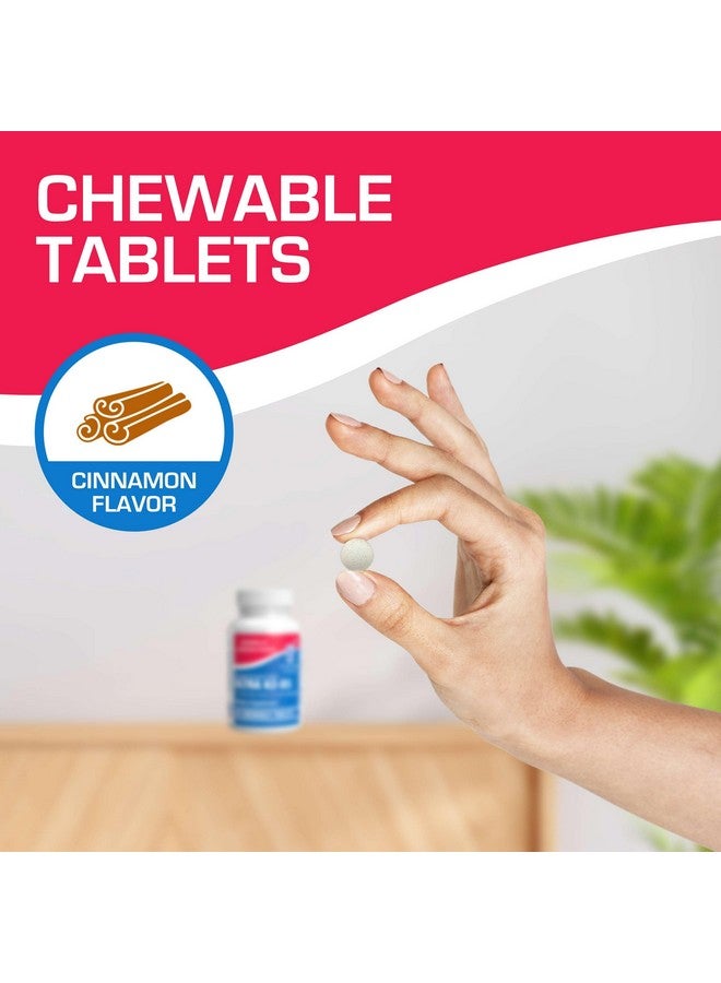 Anabolic Laboratories Chewable Vitamin D and K2 Supplement - Clinical Vitamin D3 K2 2000IU for Bone Teeth Mood and Immune Support Plus Calcium Absorption - Vegetarian Vitamin D Chewable Cinnamon Flavor (60 Day Supply)  - Image 5