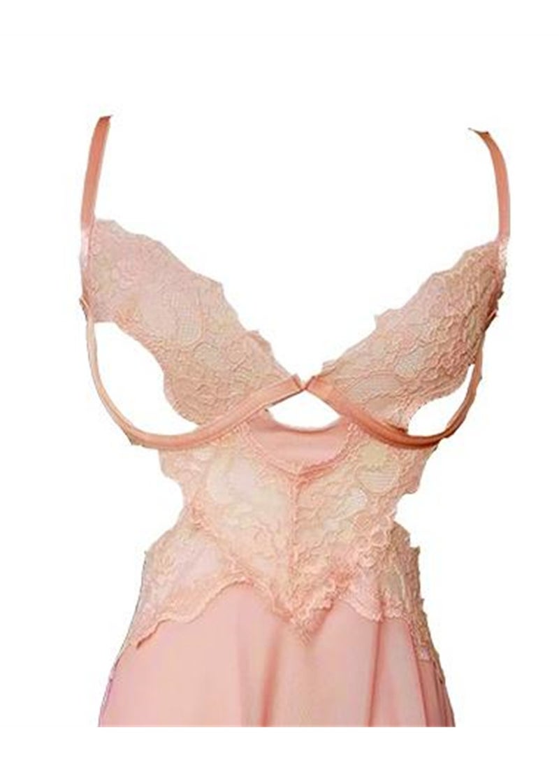 Slim and comfortable pajamas push-up pajamas and nightgown - Image 3