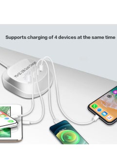 Generic Fast Charger 4 Ports QC3.0 Quick Charging For iPhone Samsung Travel PD adaptor  - Image 4