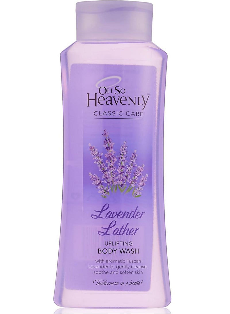 OH SO Heavenly Classic Care Lavender Lather Body Wash 720 ML - Image 1