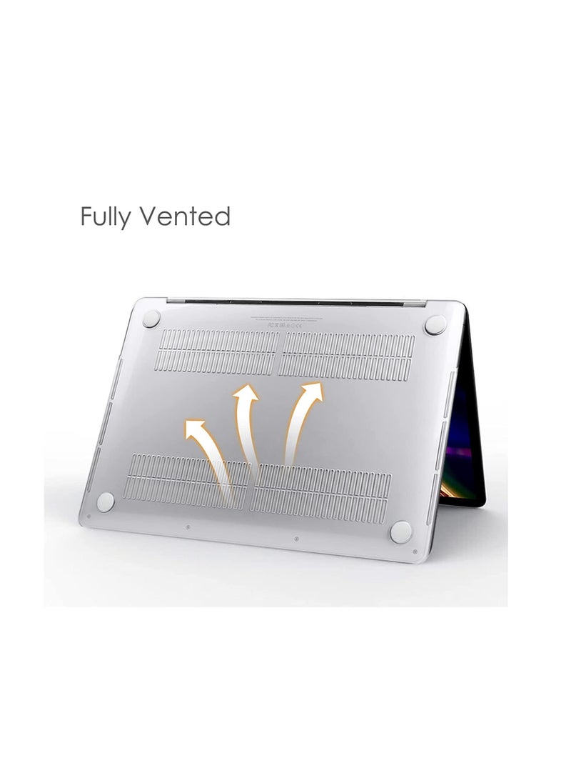 Case for MacBook Pro 13 Inch A2338(M2 M1) A2251 A2289 A2159 A1989 A1706 A1708 - Snap On Hard Shell Case Cover for MacBook Pro 13 2016-2022 Release with/Without Touch Bar