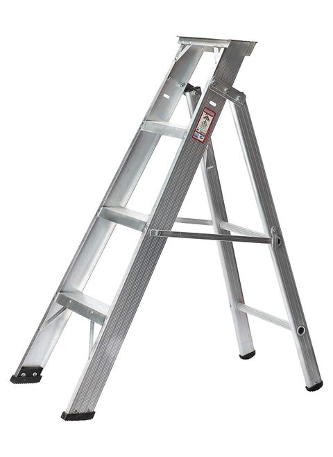 Zamil Aluminum Ladder Dual Purpose Heavy Duty Extendable 4 Step