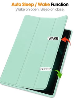 General Compatible with Samsung Galaxy Tab S10 Plus Case 12.4 inch 2024, TPU Flexible Back Cover with Pencil Holder and Auto Wake/Sleep For Tab S10+  - Image 2