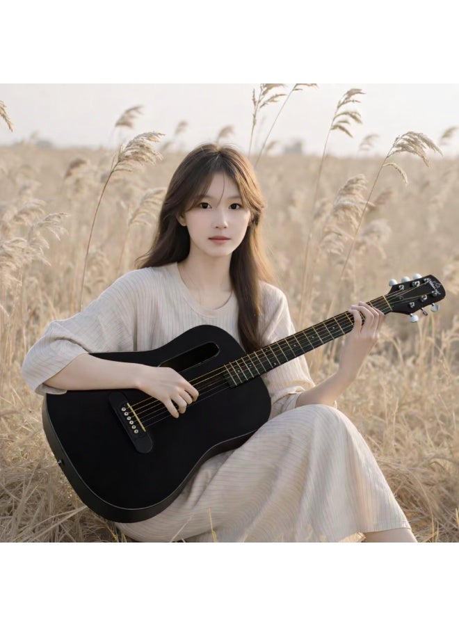 ميغاريا GS-X1 Signature Series أسود لامع – جيتار محمول الطرازانية - Image 2