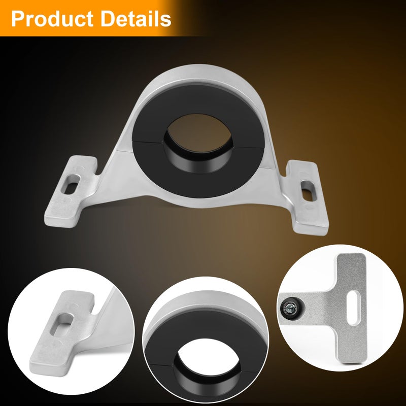 Center Bearing Support: Silver Driveshaft Center Bearing - AWD RWD Center Bearing for Dodge Charger Dodge Challenger V8 300 Scatpack - Image 4