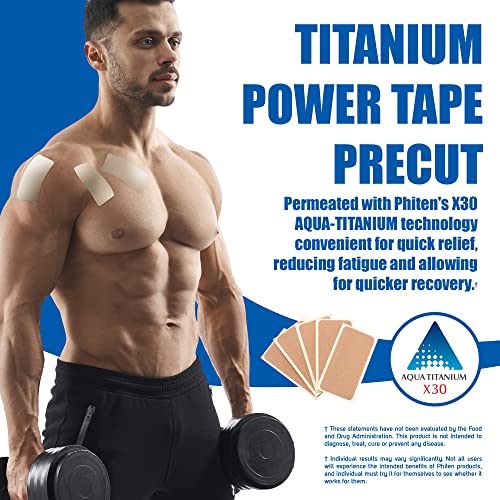 Phiten Titanium Tape Precut, (15 Strips) - Image 2