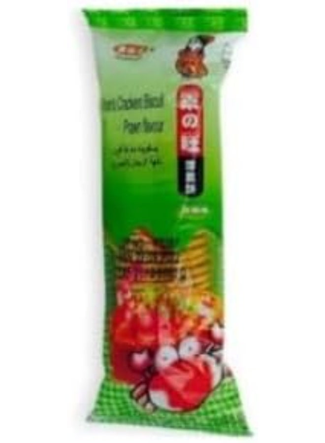 فن بسكويت الروبيان، مقرمشات بحرية لذيذة، سناك خفيف ومقرمش على الطريقة الآسيوية، عبوة من 6 قطع - Image 2