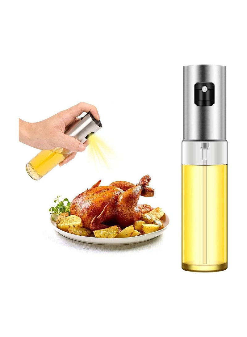 Rscy Oil Sprayer for Cooking, Olive Oil Sprayer Mister, Olive Oil Spray Bottle, Olive Oil Spray for Salad, BBQ, Kitchen Baking, Roasting,White - Image 1