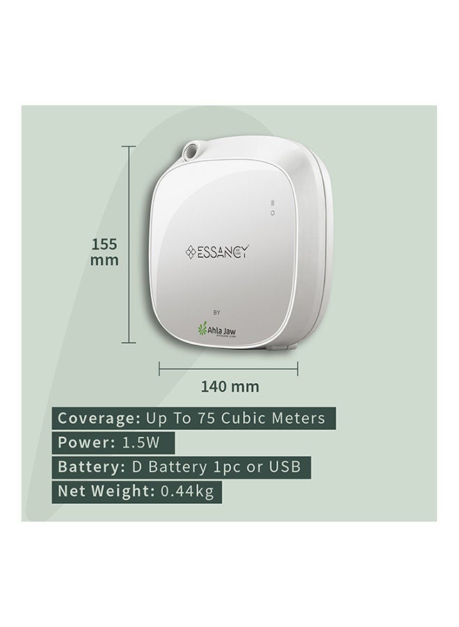 Essancy F2 Portable Coverage Up To 75 Cubic Meter Scent System Aroma Diffuser Oil Bottle 125ml essancy from ahla jaw  - Image 4