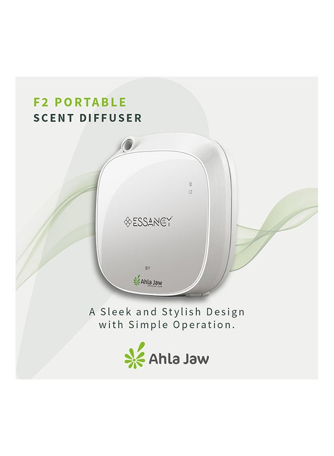 Essancy F2 Portable Coverage Up To 75 Cubic Meter Scent System Aroma Diffuser Oil Bottle 125ml essancy from ahla jaw  - Image 2