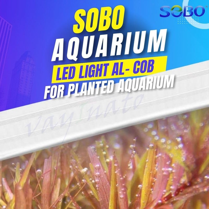 VAYINATO Sobo (Al-380 | 15.5W | Fit For 40-50Cm Tank) Cob Series Slim Bright Planted Aquarium LED Light - Image 4