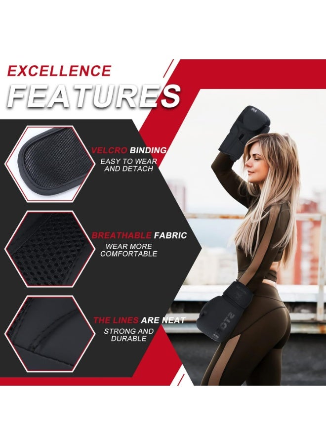 أوزيغالور قفازات تدريب الملاكمة للرجال والنساء، 14 أونصة - للملاكمة، الأكياس الثقيلة، الملاكمة التايلاندية، الكيك بوكسينغ و MMA - Image 4