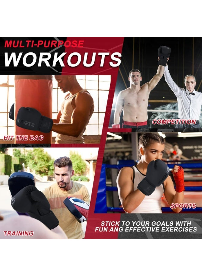 أوزيغالور قفازات تدريب الملاكمة للرجال والنساء، 14 أونصة - للملاكمة، الأكياس الثقيلة، الملاكمة التايلاندية، الكيك بوكسينغ و MMA - Image 5