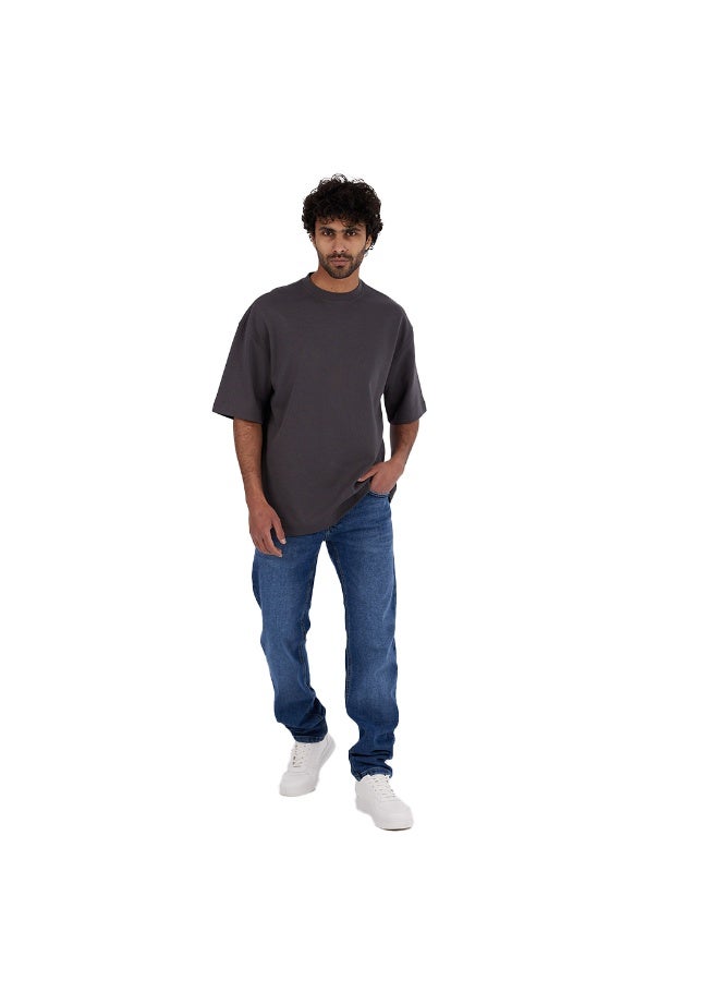 دوت تيشيرت بيزك اوفر سايز رجالي  - Image 4