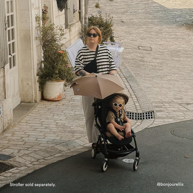 Stokke YOYO Parasol - Baby Stroller Umbrella with UPF 50+ Protection - Toffee - Image 5