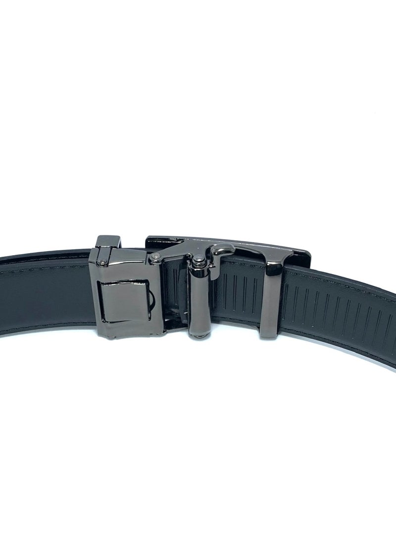 Classic Milano Men’s Leather Belt | Genuine Leather Formal Belt for men with Automatic Buckle | Men's Belts with Elegant Gift Box | Genuine Leather Ratchet Dress Belt for formal attire - pzsku/Z3463CC1336B688A98698Z/45/_/1709195947/419ee381-9fc2-42cb-a2fa-feba59797925