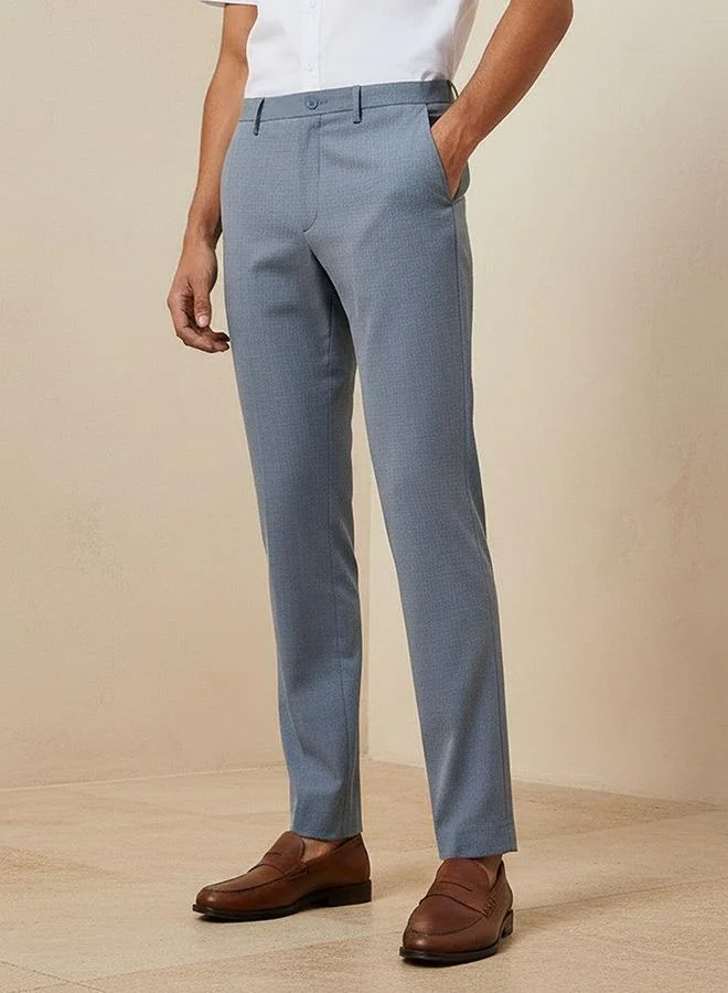 Men Slim Fit Formal Trousers