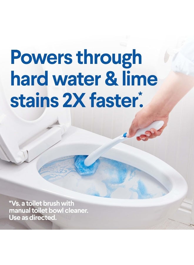 Clorox مجموعة تنظيف المرحاض من كلوركس تواليت واند، تواليت واند، عربة و 6 عبوات إعادة تعبئة، عبوة من 6 - Image 4