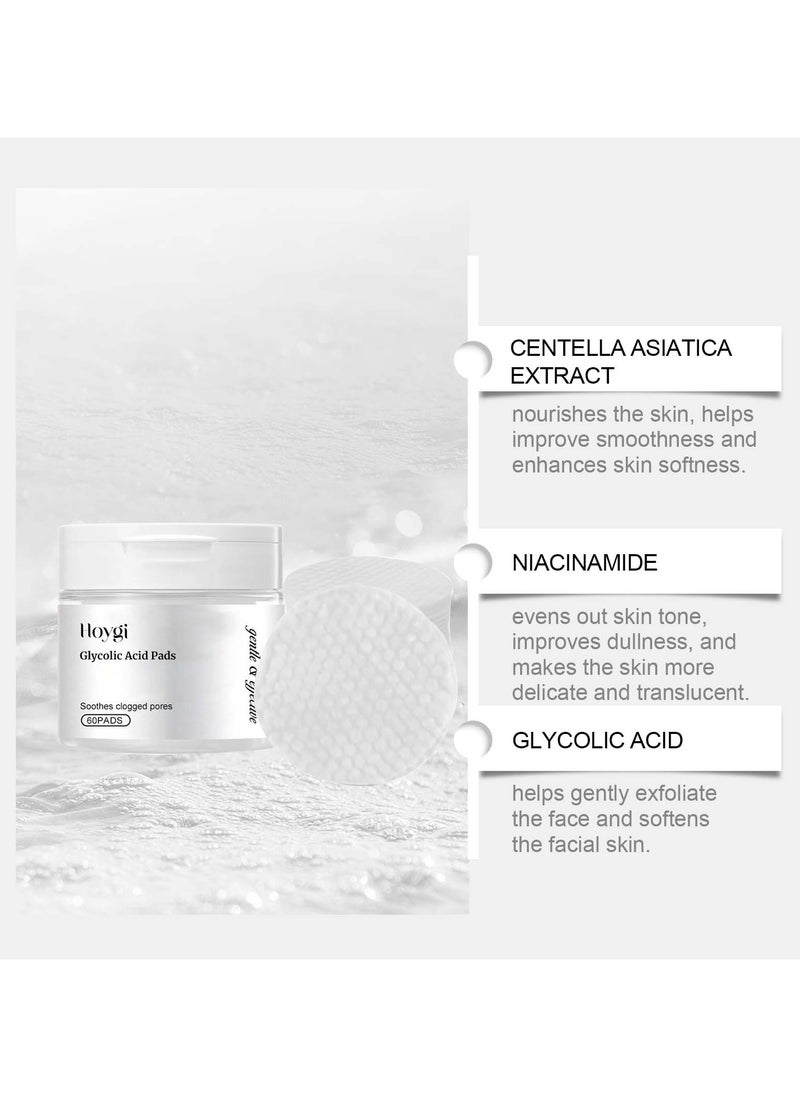 Glycolic Acid Exfoliating Pads | With Glycerin & Centella Asiatica Extract Hydrates & Brightens Skin Softens & Smooths - pzsku/Z346412FF5183622175E0Z/45/_/1740560638/36ad4fba-a223-4902-986e-ca6b00f60396