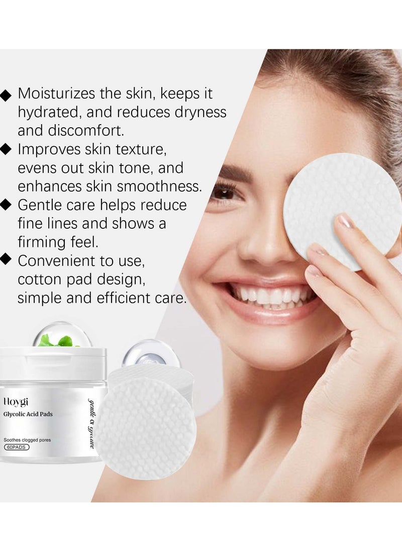 Glycolic Acid Exfoliating Pads | With Glycerin & Centella Asiatica Extract Hydrates & Brightens Skin Softens & Smooths - pzsku/Z346412FF5183622175E0Z/45/_/1740560647/f5dd7250-f2a6-40d6-85d9-5c3fb12300ed