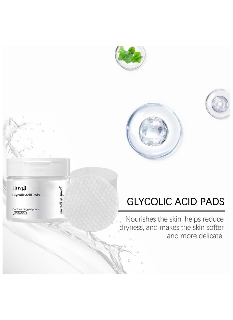 Glycolic Acid Exfoliating Pads | With Glycerin & Centella Asiatica Extract Hydrates & Brightens Skin Softens & Smooths - pzsku/Z346412FF5183622175E0Z/45/_/1740560721/2d24b7a5-f288-4eda-a809-a96cf6f9bddd