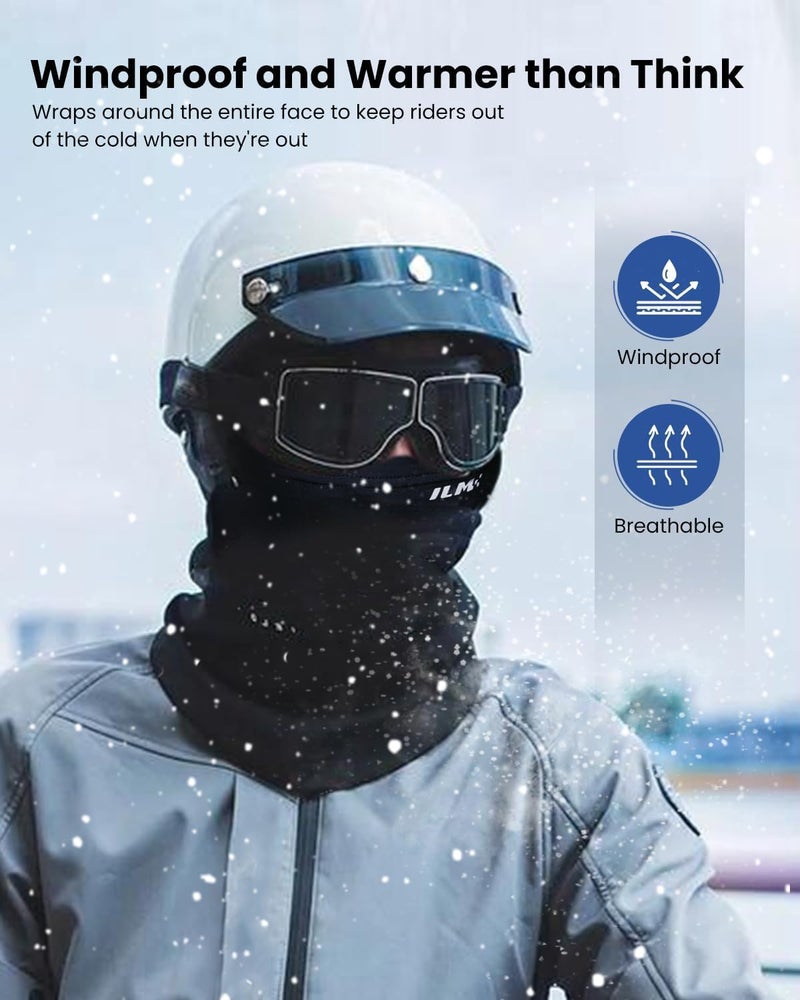 ILM Motorcycle Balaclava Face Mask for Ski Model FM01 - Image 4