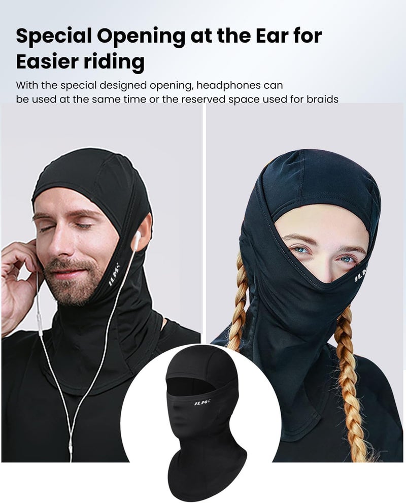 ILM Motorcycle Balaclava Face Mask for Ski Model FM01 - Image 3