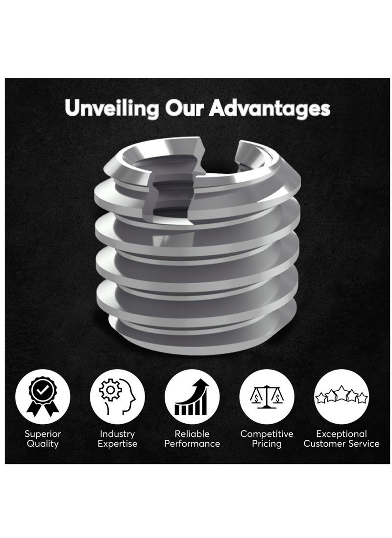 3/8" to 1/4" Bushing Convert Screw Adapter Tripod Ballhead Reducer, 1/4" to 3/8" Camera Convert Screw Adapter Mount for Tripod, Monopod, Ballhead, Video Light Stand & DSLR SLR cameras, Stainless Steel - Image 5