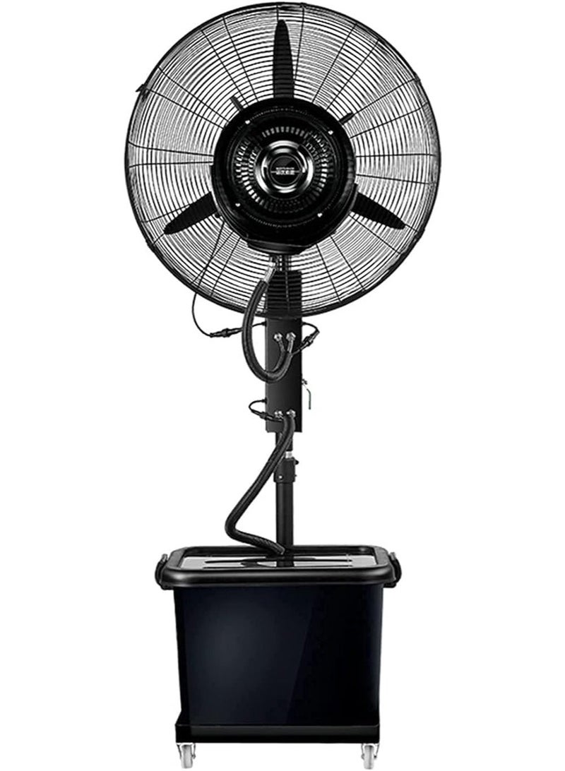 Industrial Misting Fan with 20L Water Tank – High-Performance Outdoor & Indoor Steam Cooling Fan – 3-Speed Oscillating Pedestal Fan for Patios, Warehouses, Gardens & Factories - Image 1