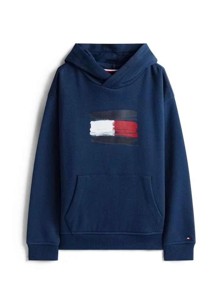 TOMMY HILFIGER Kids Flag Hoodie