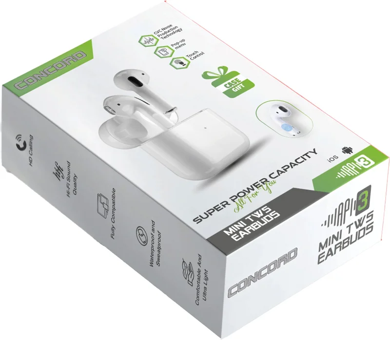 CONCORD Ap3 Tws Wireless Headphones