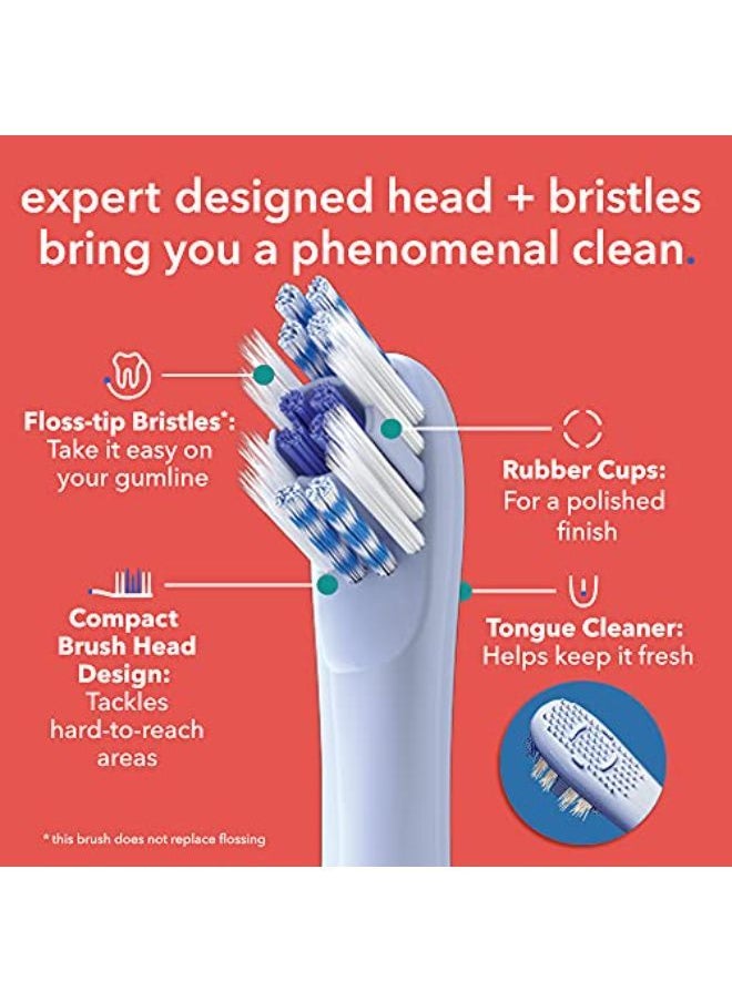 Colgate - Colgate Smart Electric Toothbrush Kit, Rechargeable Sonic Toothbrush With Travel Case & Bonus Replacement Brush Head, Blue - Image 1