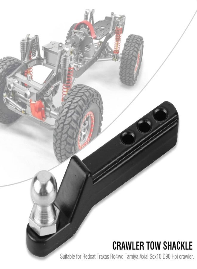 Dilwe خطاف سحب سيارة RC، خطاف سحب معدني لنماذج سيارات التحكم عن بعد Axial Scx10 D90 Crawler، قطع غيار مقطورة - Image 5